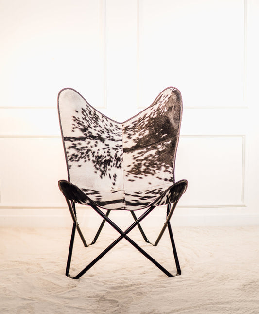 Cowhide Relax Lounge Chair