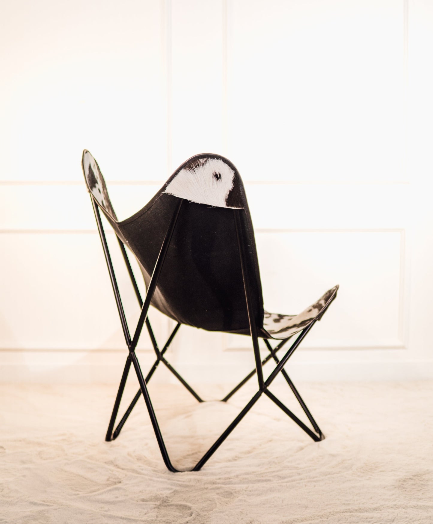 Cowhide Relax Lounge Chair