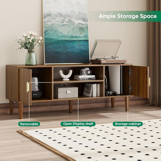 Walnut Media Console