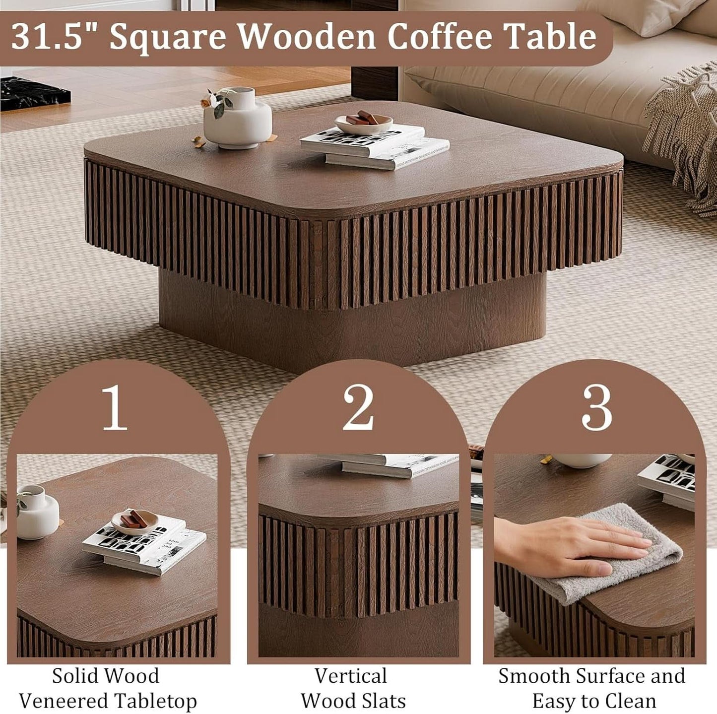 Modern Storage Coffee Table